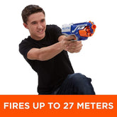 Nerf N-Strike Elite Disruptor Toy Blaster 6-Dart Rotating Drum, Slam Fire, Includes 6 Official Nerf Elite Darts, Toys for Kids, Teens, Adults